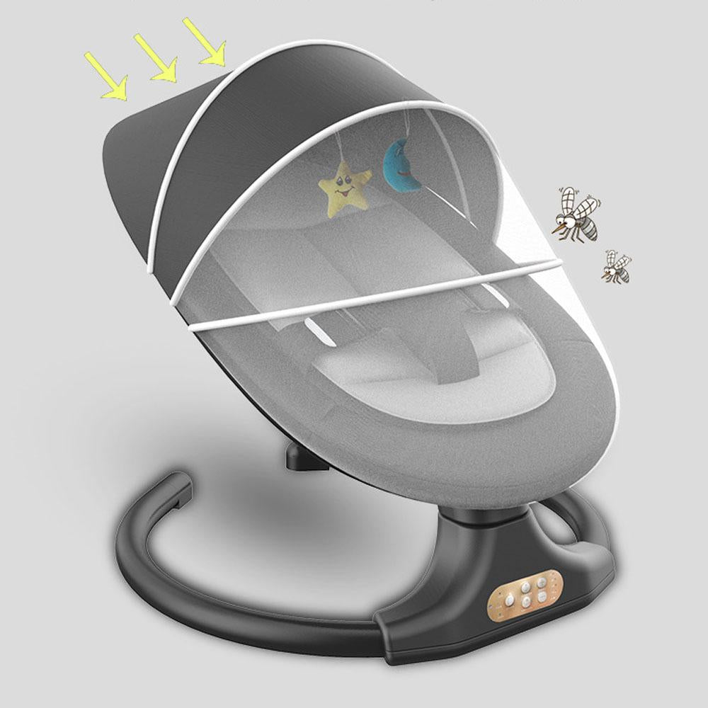 Electric Baby Rocker Bouncer Infant Cradle Soothing Sleep Aid Adjustable