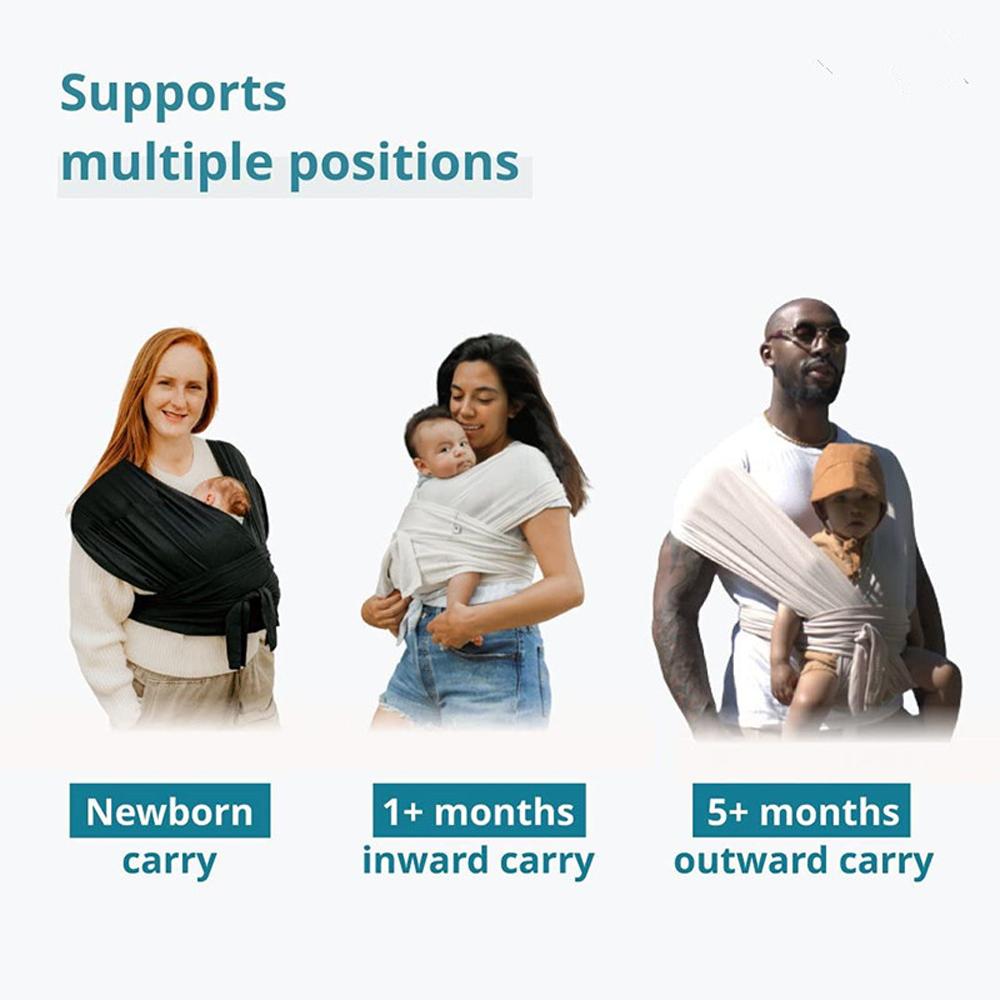 Baby Newborn Warp Carrier Cotton Polyester