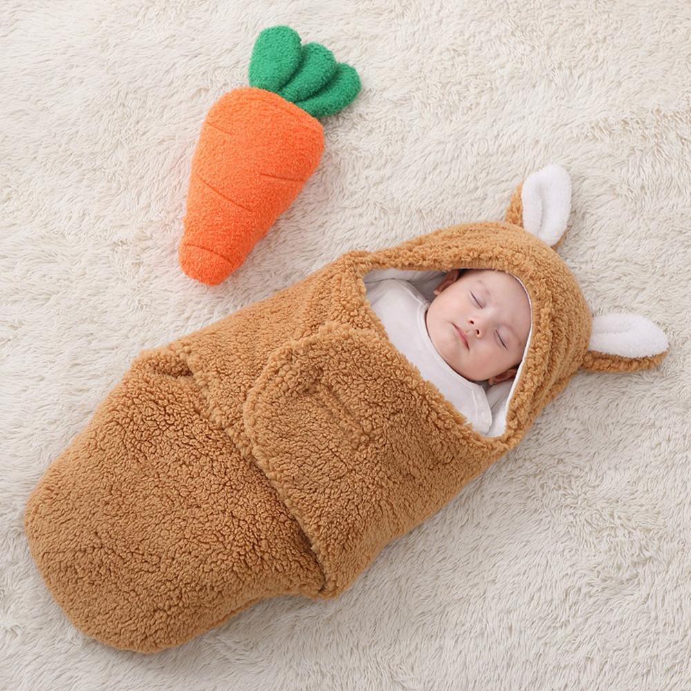 Newborn Blanket Baby Sleep Sack Bag Thickened Warm
