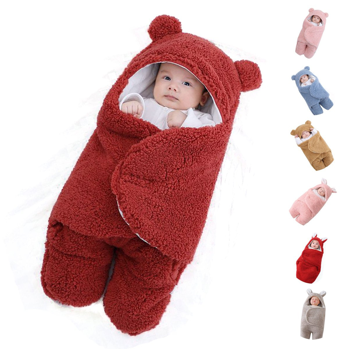 Newborn Blanket Baby Sleep Sack Bag Thickened Warm
