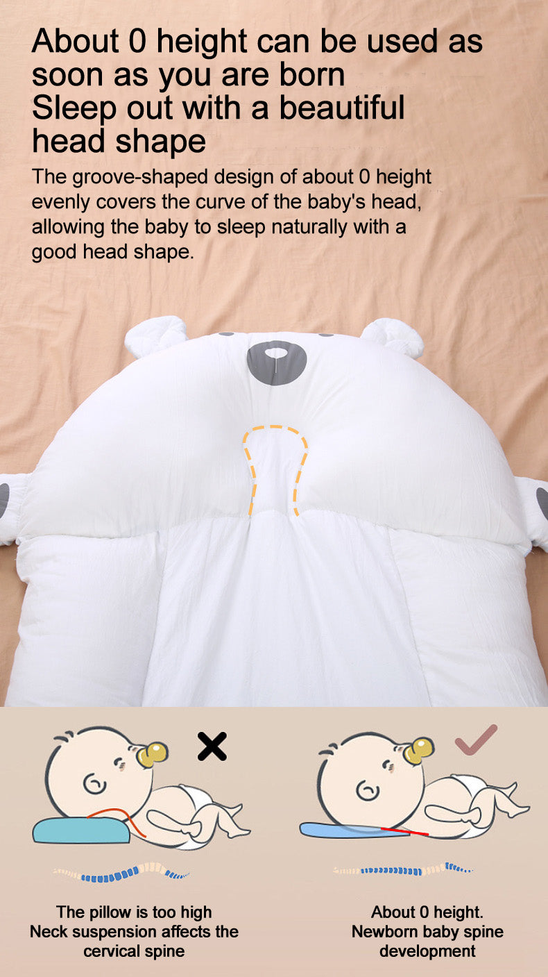 Baby Newborn Lounger Nest Infant Breathable Two-Sided Cartoon Sleeping Beds