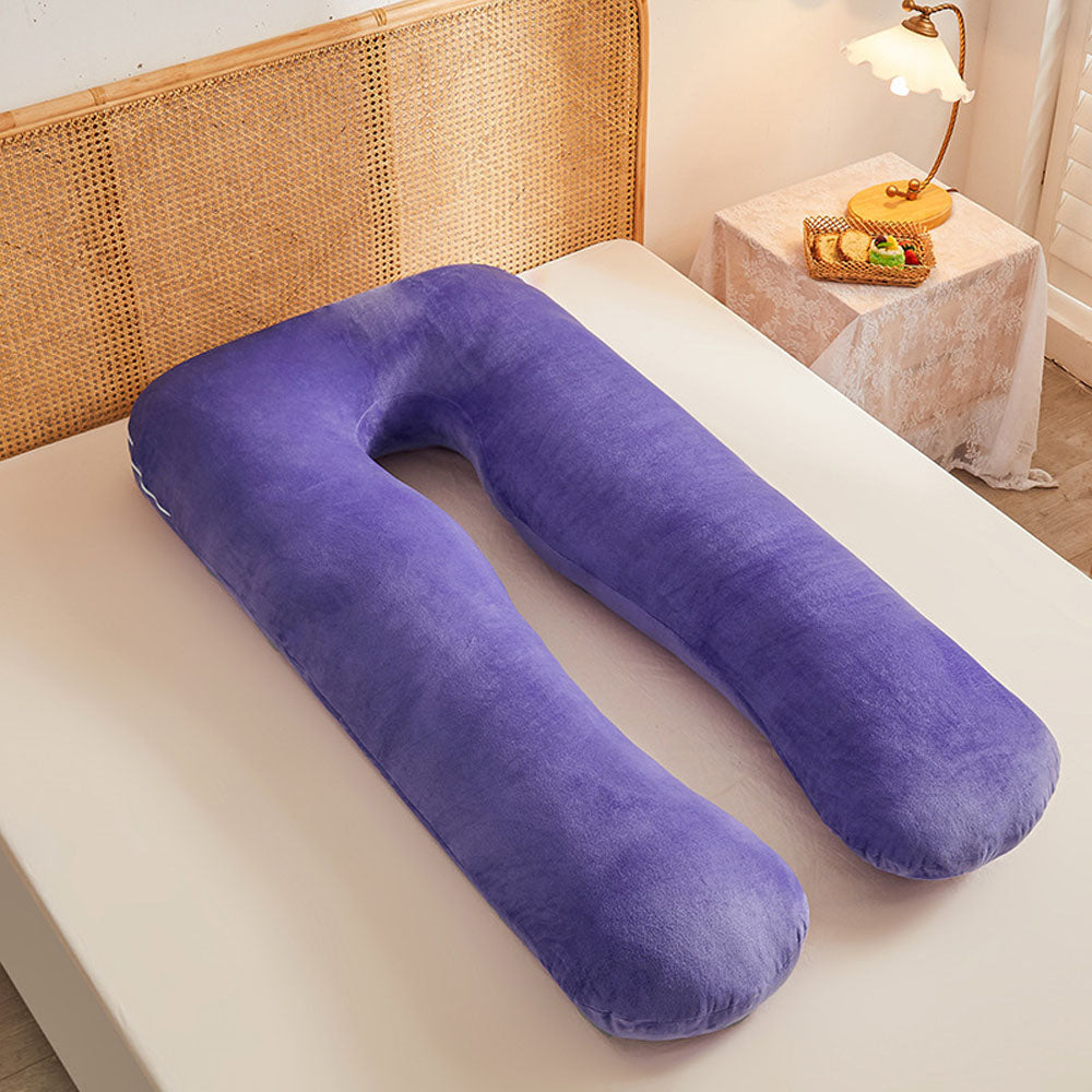 U Shaped Body Pillow: Ergonomic Support for Moms & Bump Comfort