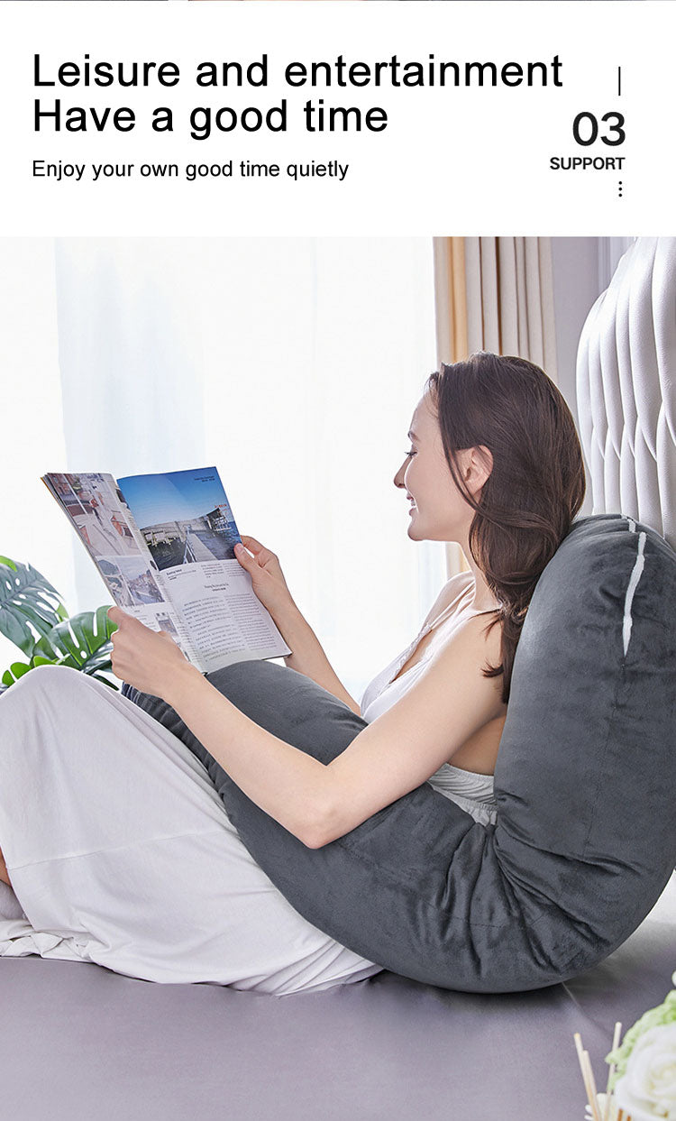 U Shaped Body Pillow: Ergonomic Support for Moms & Bump Comfort