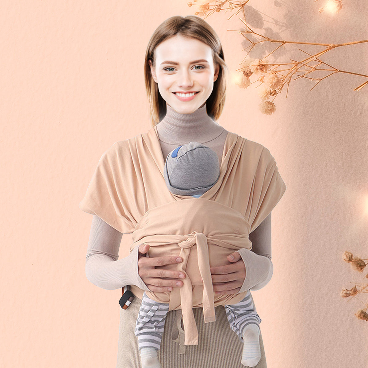 Baby Wrap Carrier Adjustable Sears Mesh Breathable