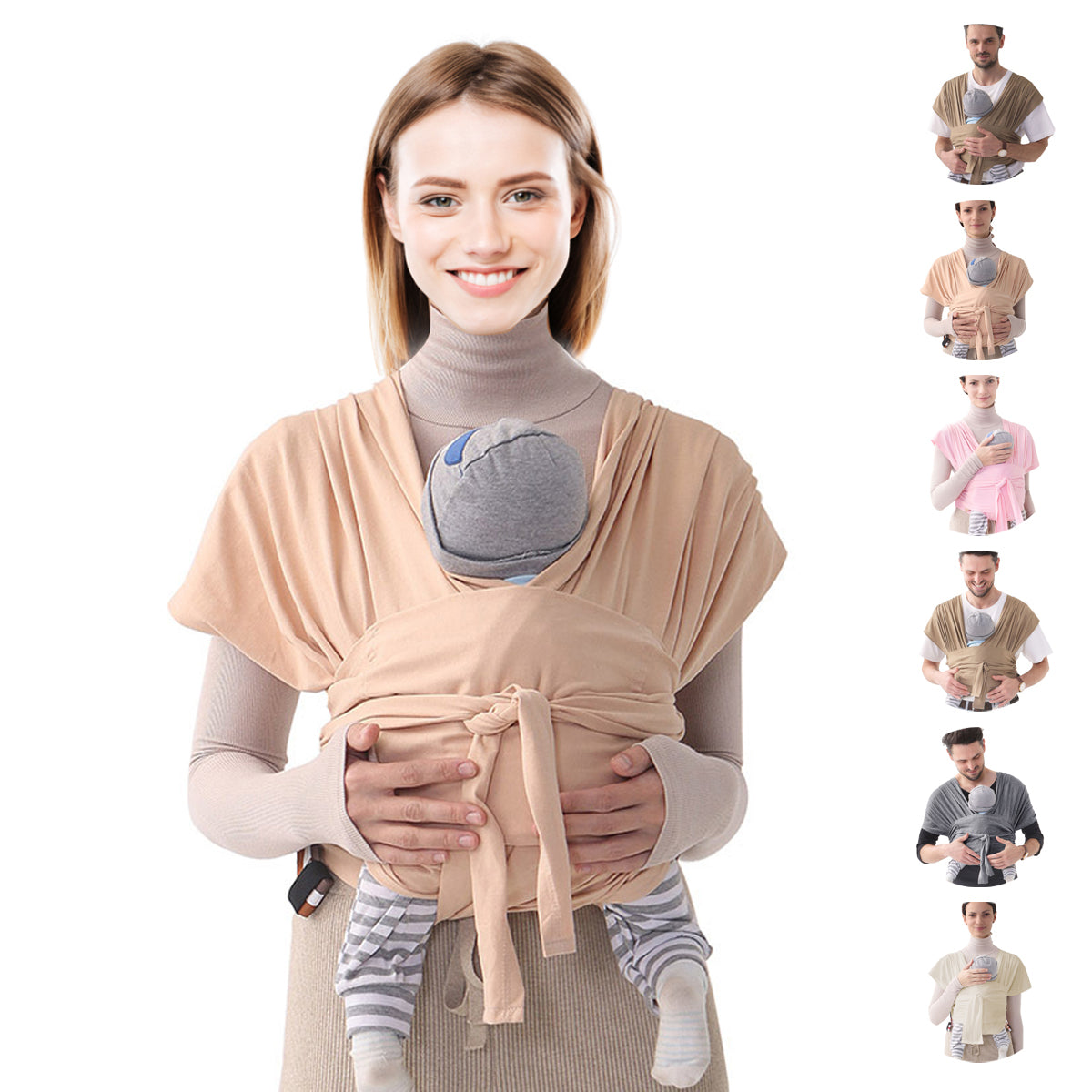 Baby Wrap Carrier Adjustable Sears Mesh Breathable