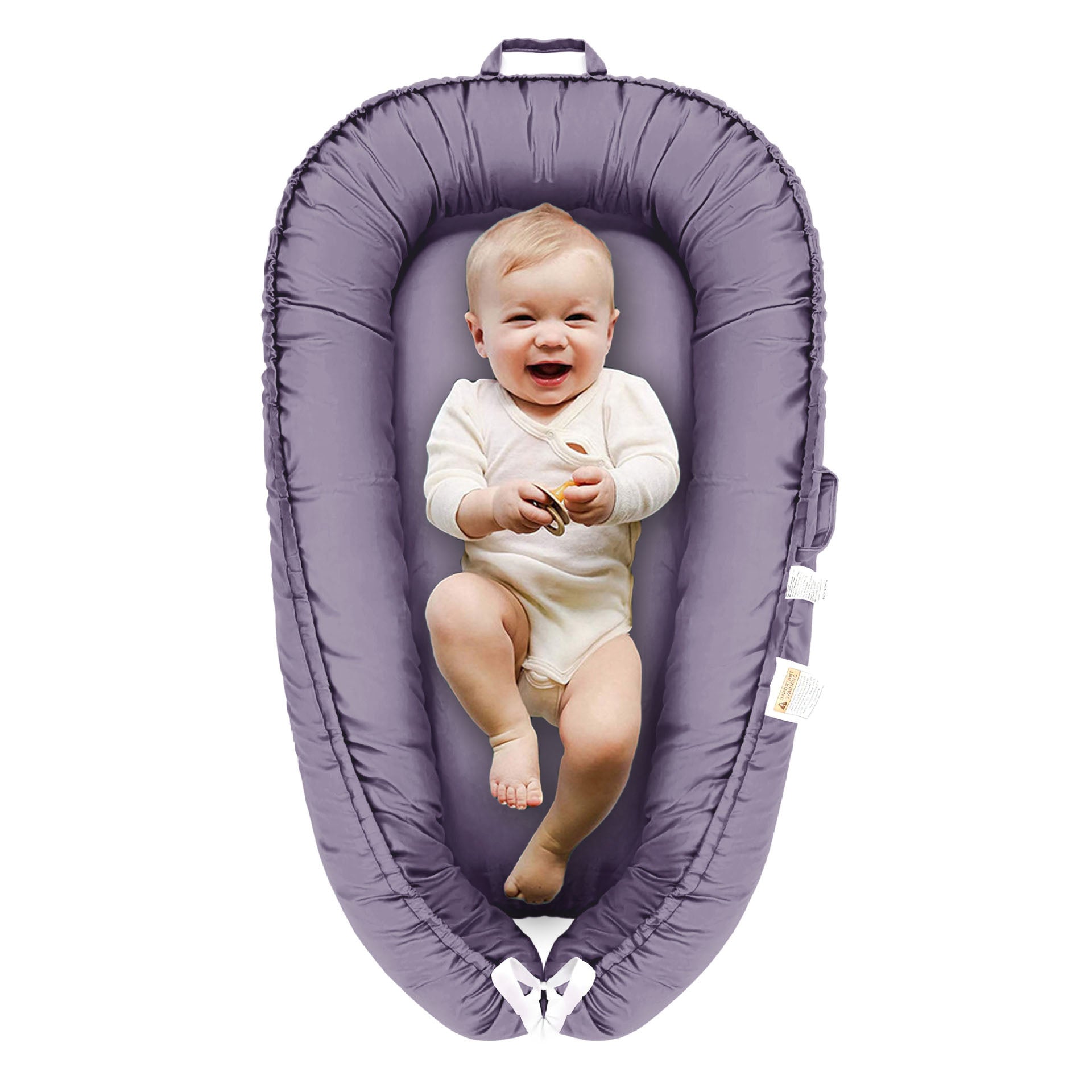 Ruffle Baby Travel Nest Lounger Crib Portable Cocoon Bionic