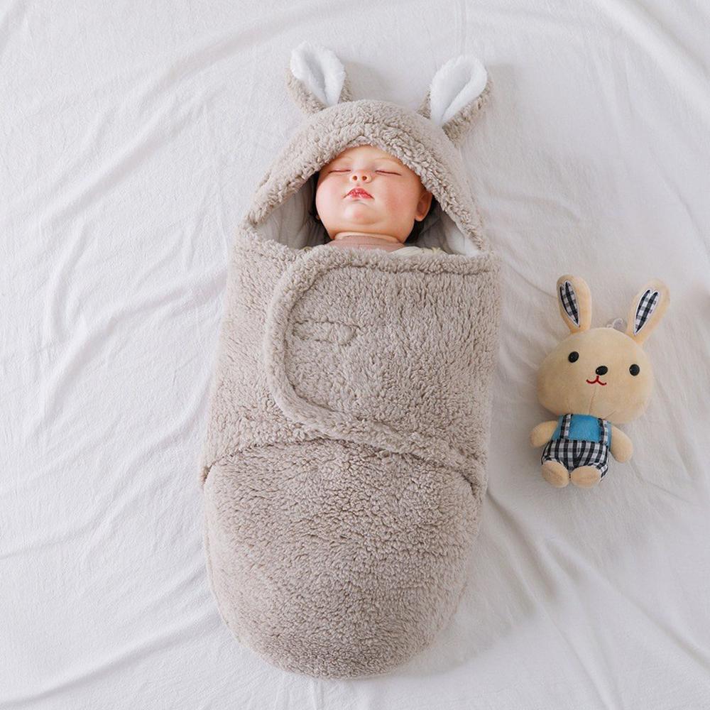 Newborn Blanket Baby Sleep Sack Bag Thickened Warm