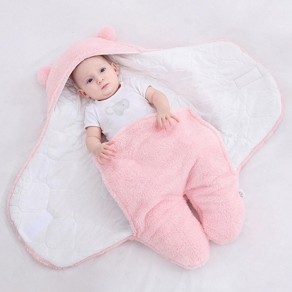 Newborn Blanket Baby Sleep Sack Bag Thickened Warm