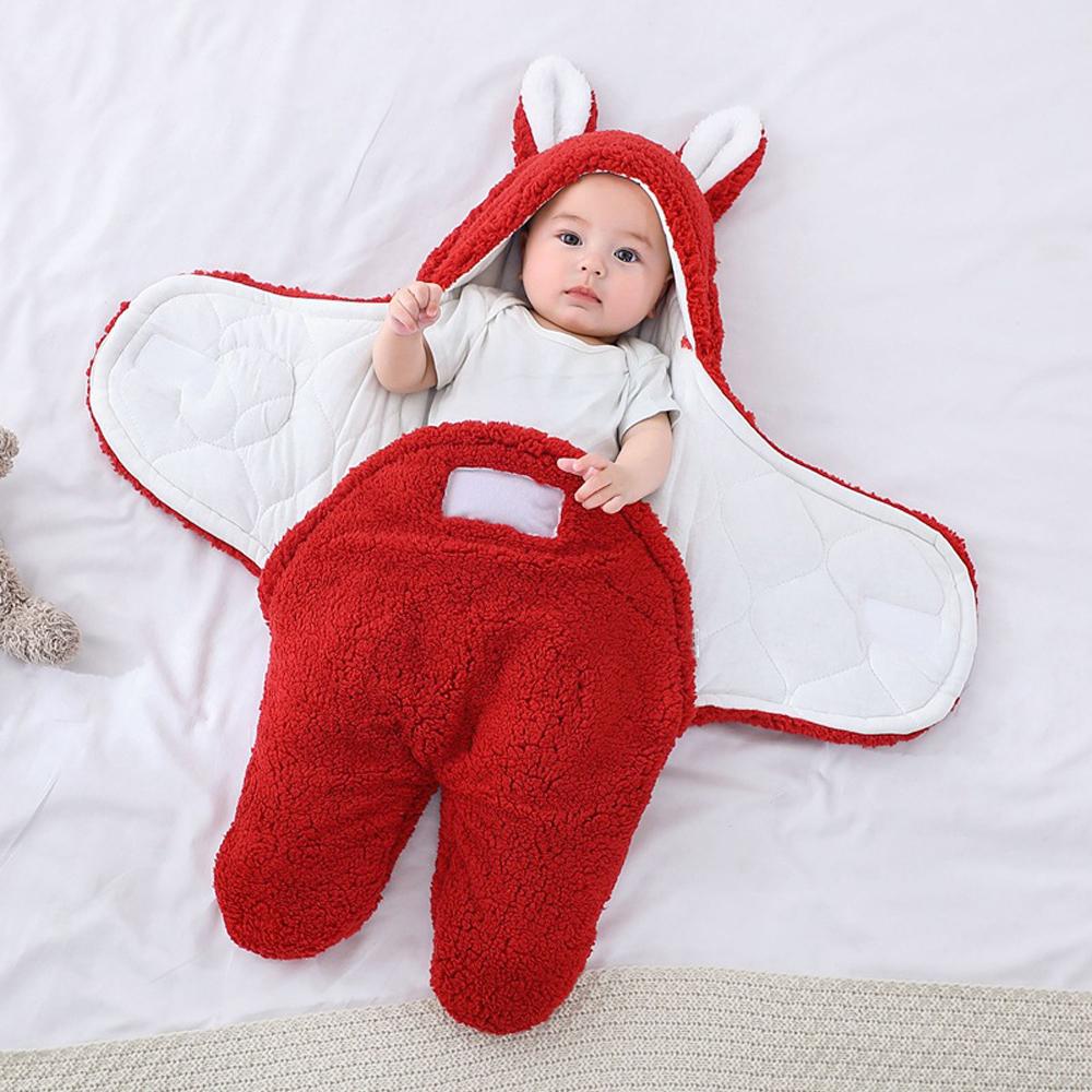 Newborn Blanket Baby Sleep Sack Bag Thickened Warm