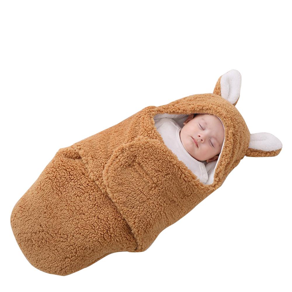 Newborn Blanket Baby Sleep Sack Bag Thickened Warm