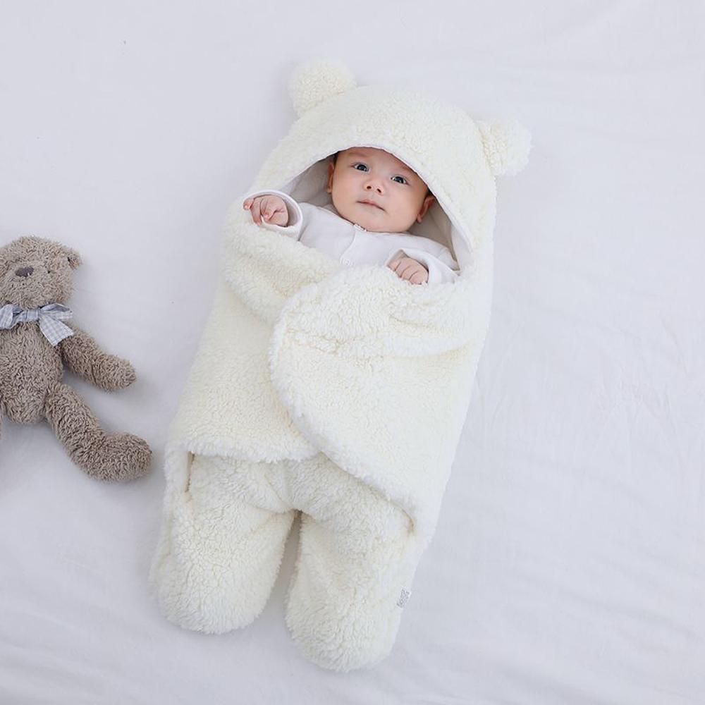 Newborn Blanket Baby Sleep Sack Bag Thickened Warm