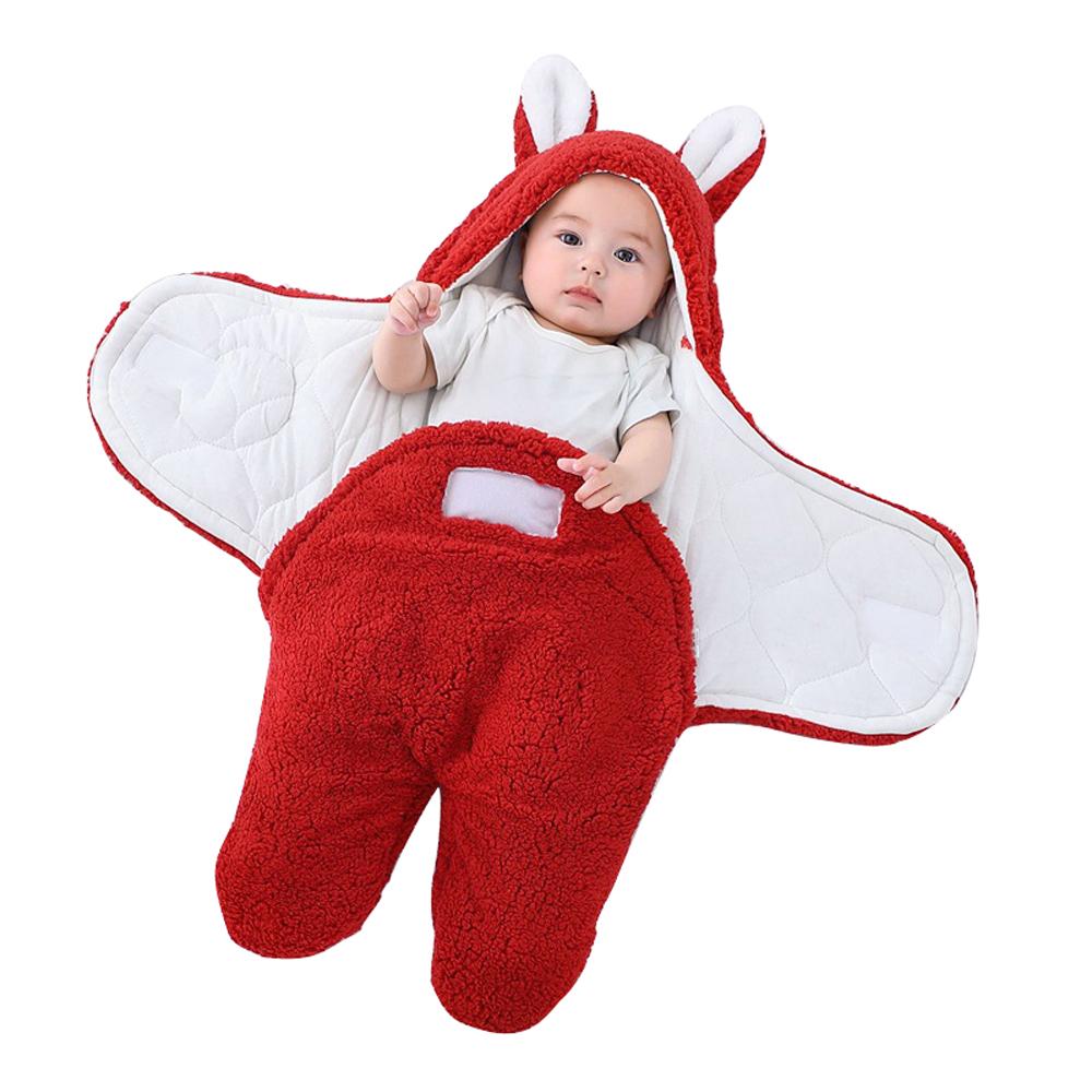 Newborn Blanket Baby Sleep Sack Bag Thickened Warm