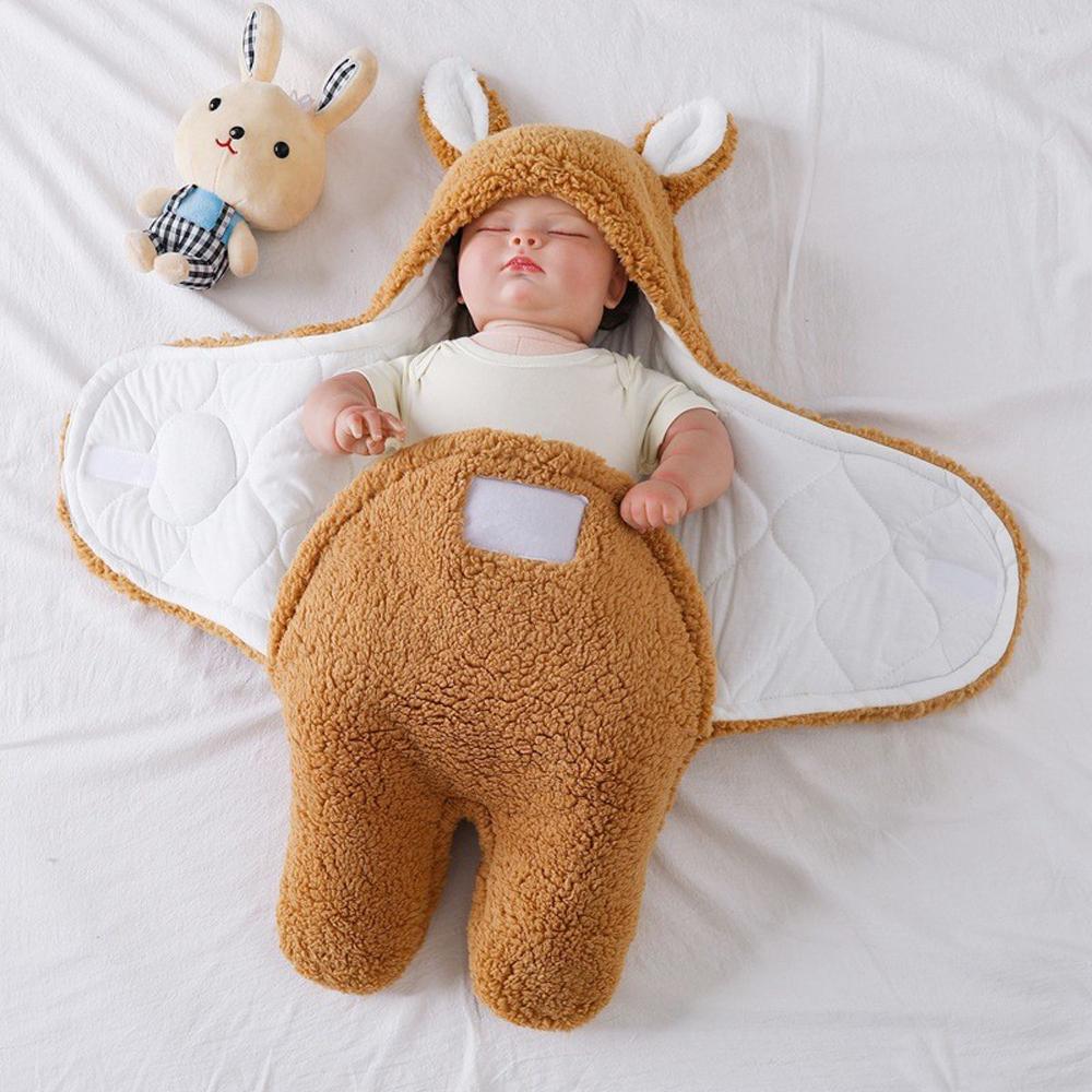 Newborn Blanket Baby Sleep Sack Bag Thickened Warm