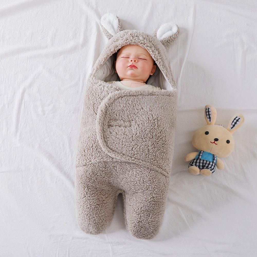 Newborn Blanket Baby Sleep Sack Bag Thickened Warm