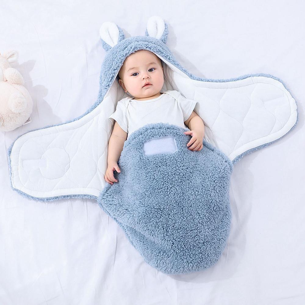 Newborn Blanket Baby Sleep Sack Bag Thickened Warm