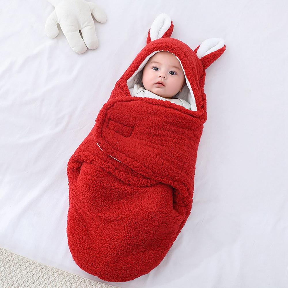 Newborn Blanket Baby Sleep Sack Bag Thickened Warm
