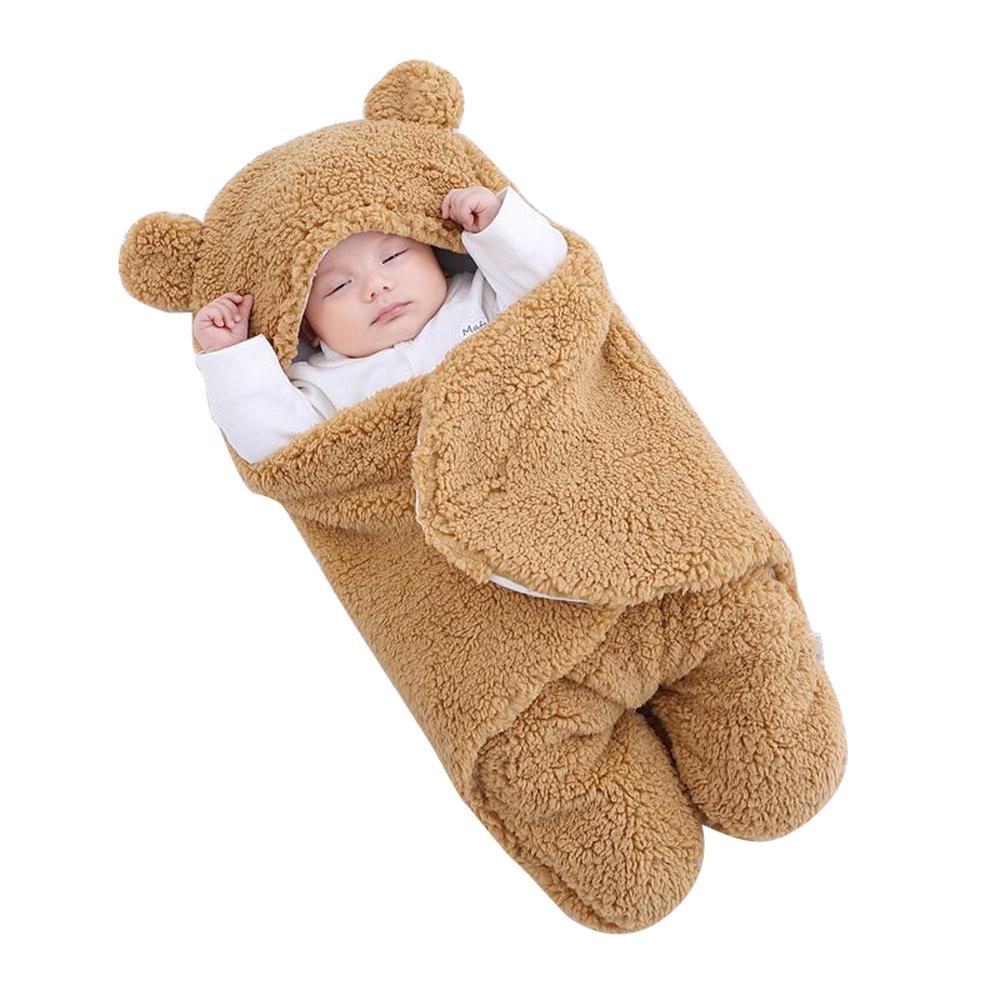 Newborn Blanket Baby Sleep Sack Bag Thickened Warm