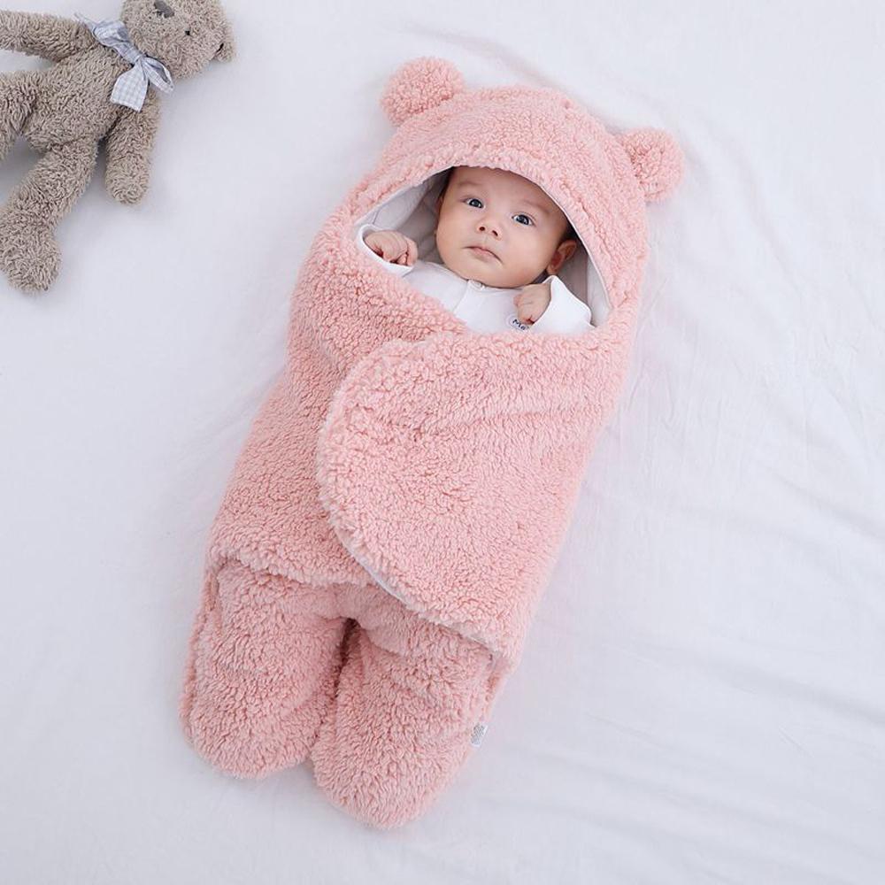 Newborn Blanket Baby Sleep Sack Bag Thickened Warm