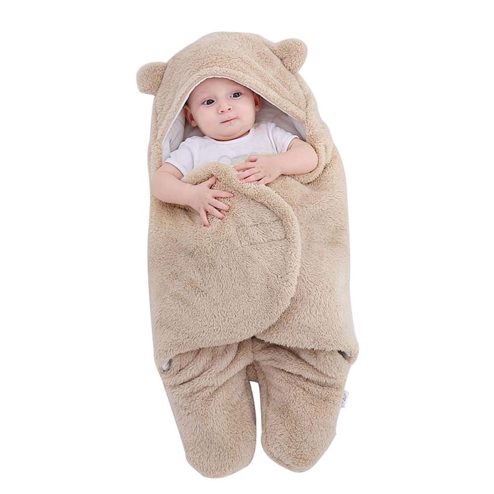 Newborn Blanket Baby Sleep Sack Bag Thickened Warm